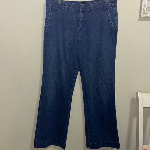 Abercrombie & Fitch Denim - Abercrombie & Fitch Rare Vintage 1892 Wide Leg Flared Jeans Size 6